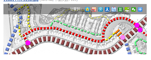 ps里用路径填充做道路分析