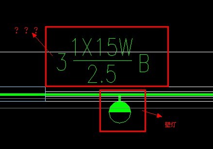 如下图这是个照明平面cad图我只知道那个壁灯的符号谁能告诉我下上面