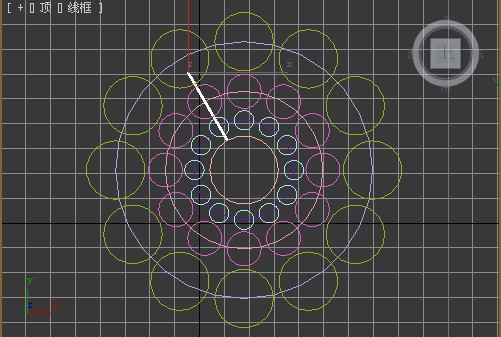 3dsmax中如何环形阵列