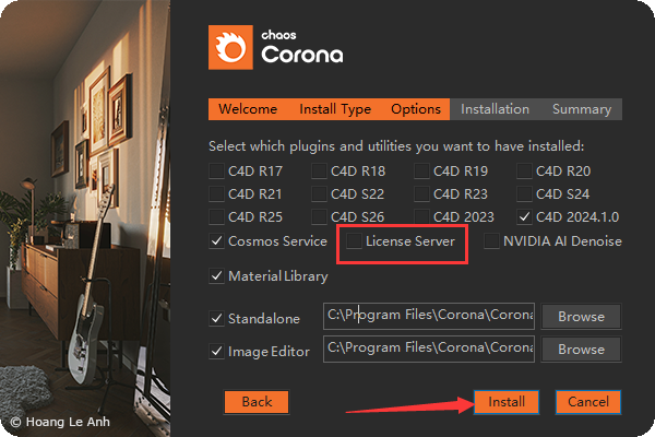 Chaos Corona For Cinema D R D