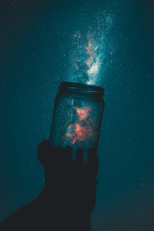 青蓝星空