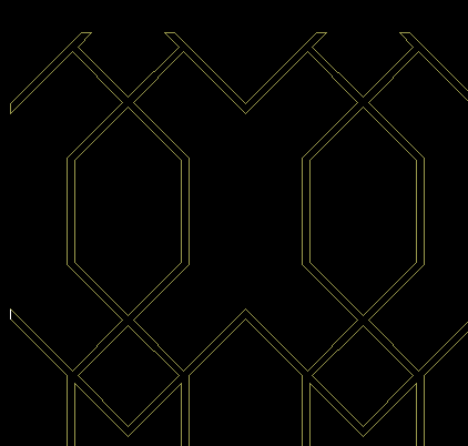 cad2010版填充出现的红圈是说两个线条没有交叉在一起吗?