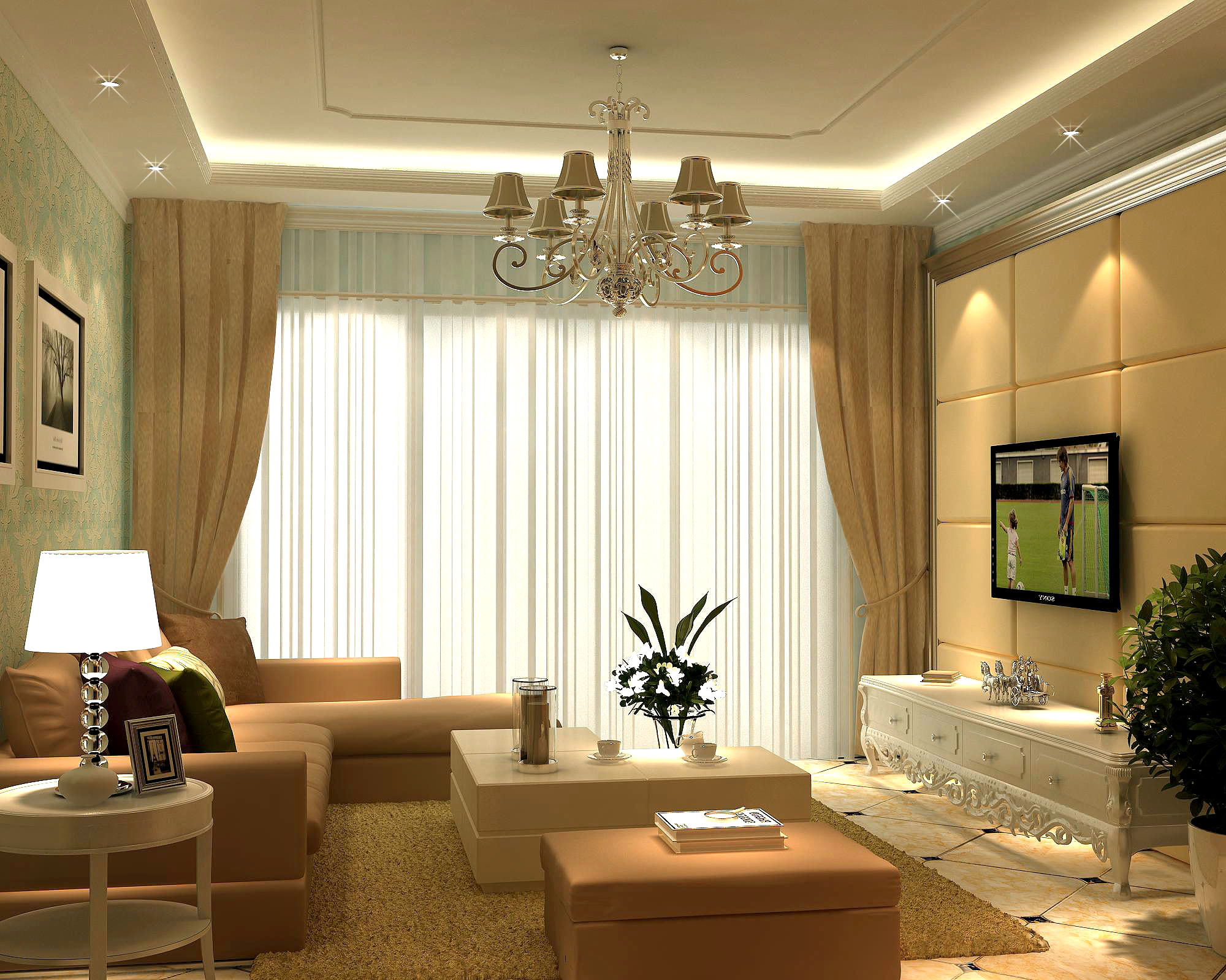 用3dvr渲图怎样才能渲出像网上那样的清晰干净