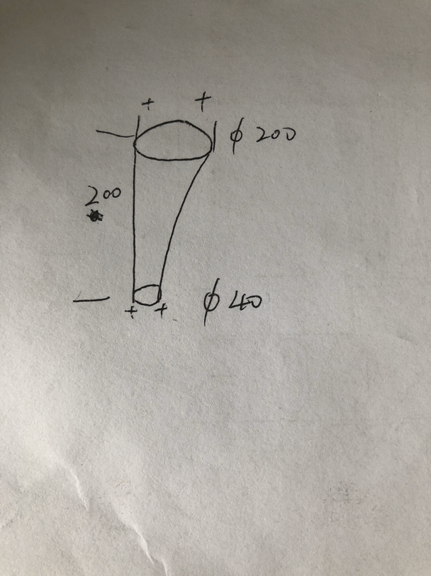 求CAD圆柱体展开图，或者计算公式？