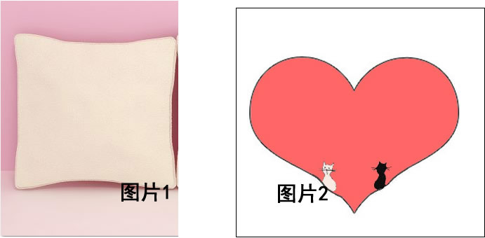 用photoshop怎样按照一张图片中的不规则形状裁剪另一张图片