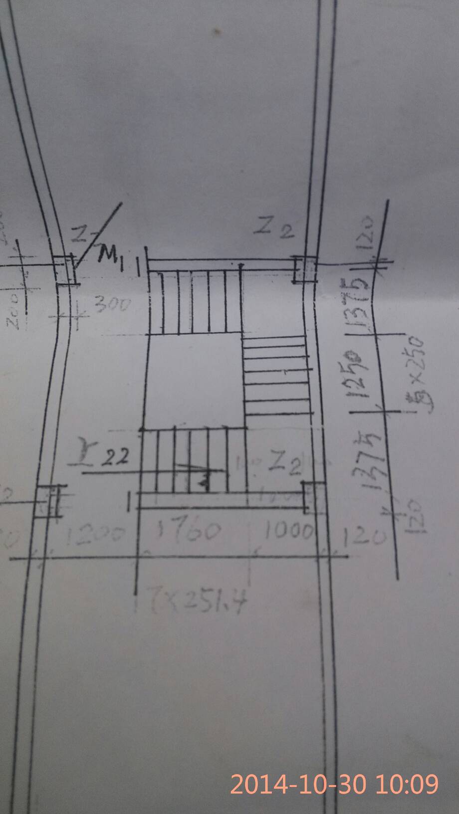 天正cad85如何畫多跑樓梯