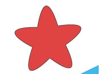 cdr画圆角五角星怎么快速画