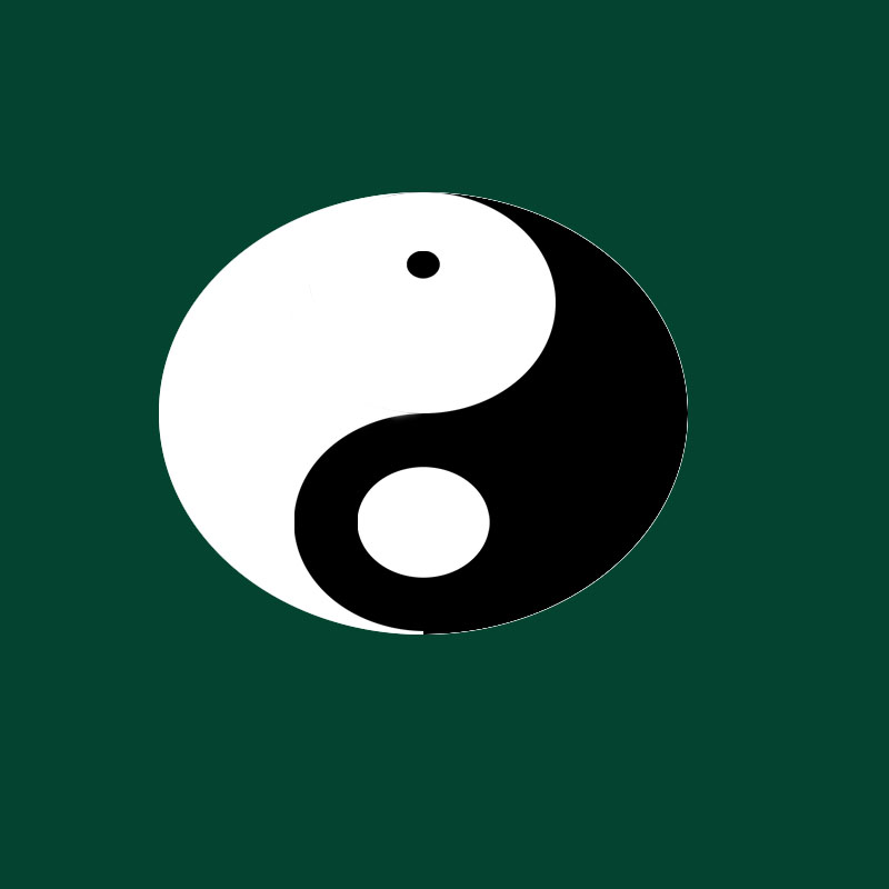 PS怎么写八卦图形字？