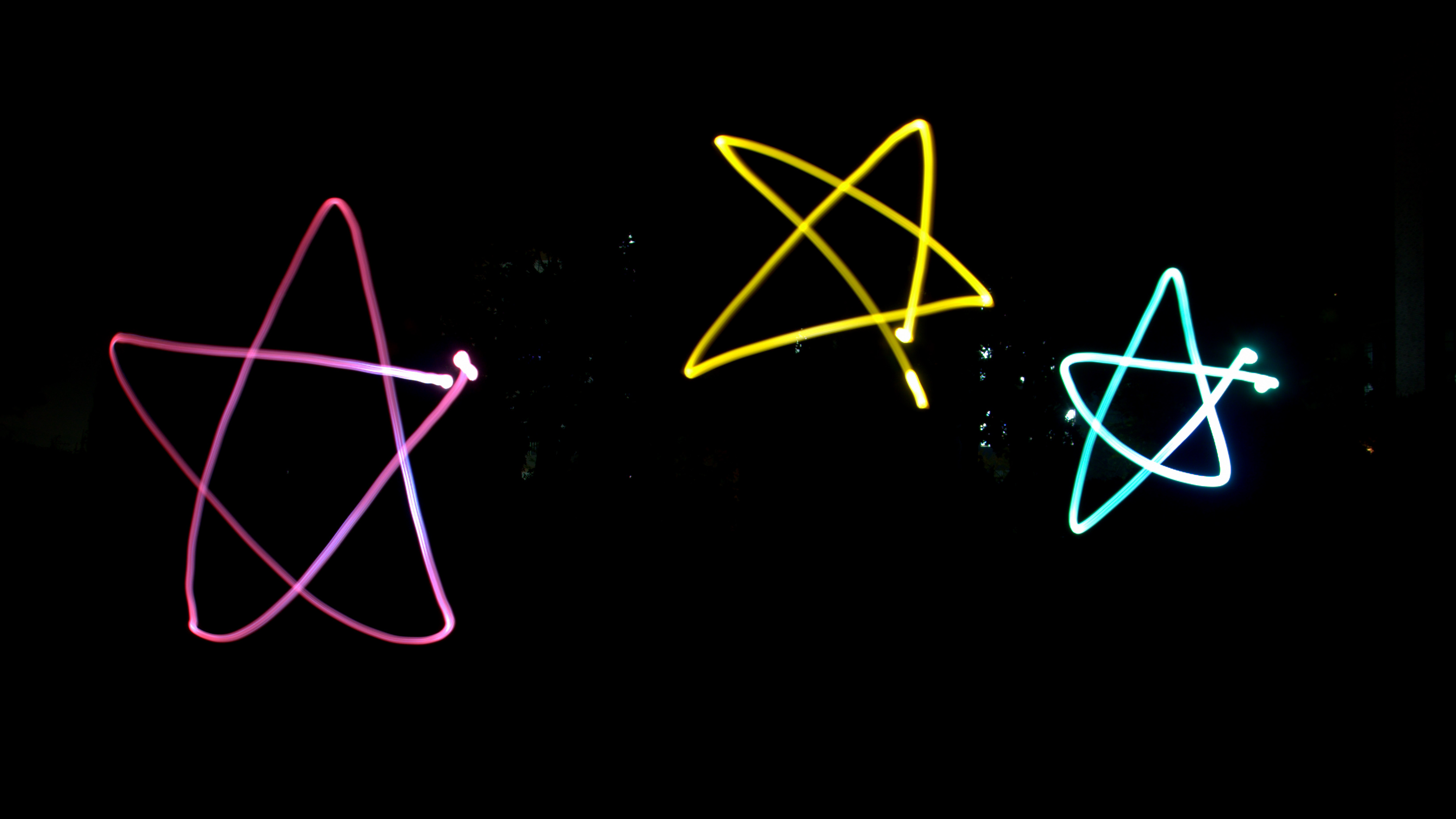 ps修图怎么做出光绘的效果