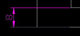 CAD怎么不让尺寸标注线跟画线重合？