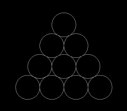 CAD阵列环形阵列 有关圆的问题