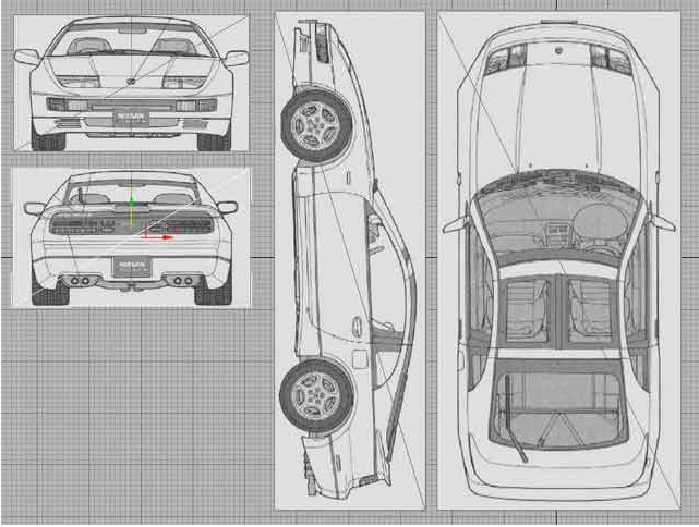 3DMax汽车模型