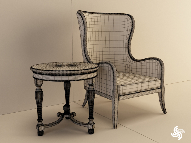 帮我用3dmax做一个椅子要渲染和打光的很急啊