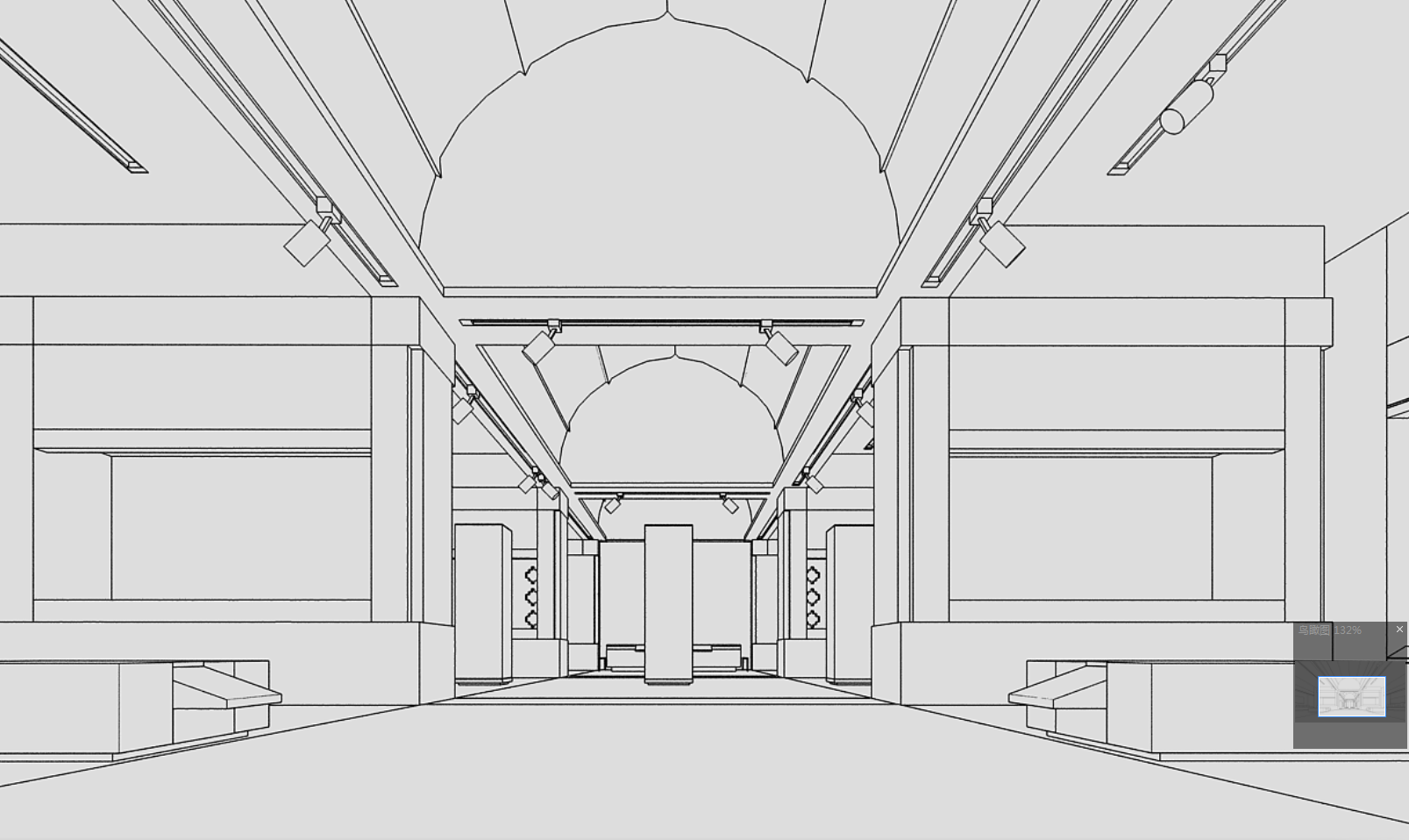 3dmax怎么渲染出轮廓线