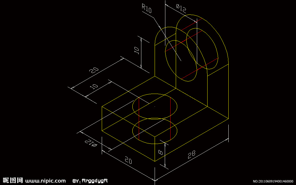 【2人回答】机械制图的三维图怎么画?-3d溜溜网