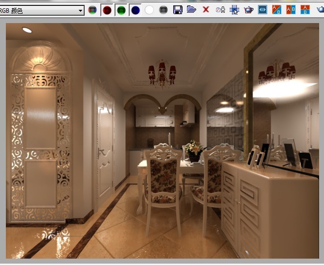 3dmax2010渲染窗口图是正常的而保存的图发灰