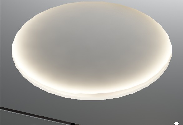 3dmax顶上加发光贴图后灯带不亮,前一个是加发光贴图的,后一个是不加