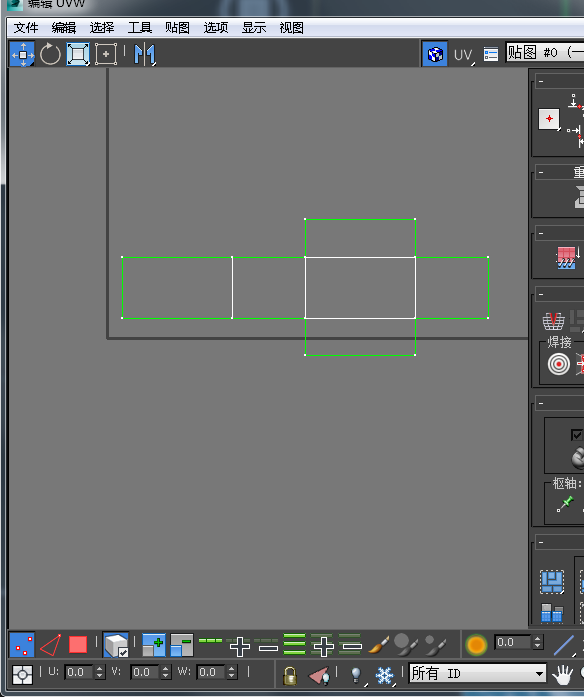 3dmaxuvw展开中的编辑uvw面板为什么不显示贴图