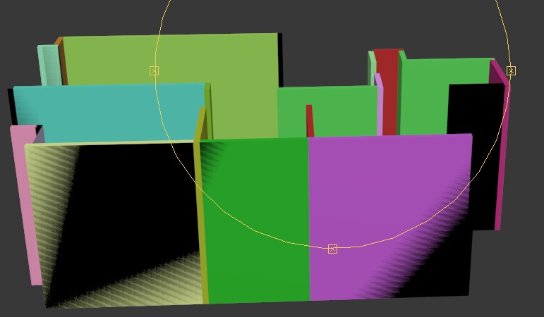 3DMax 作图有阴影