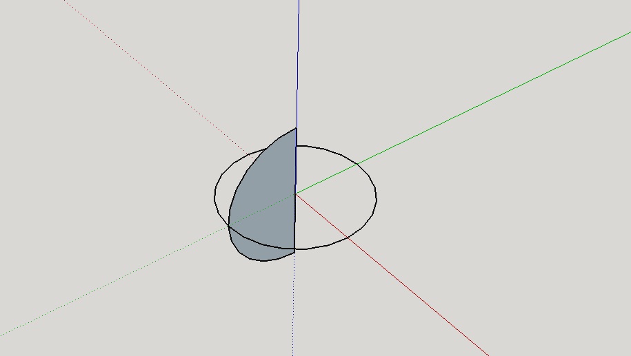 求助sketchup畫球體照著視頻步驟做的但是結果成這樣了好心的人們幫