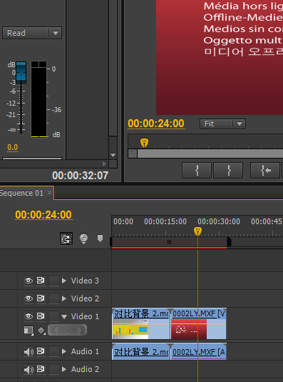 Adobe PRemiere 替换视频