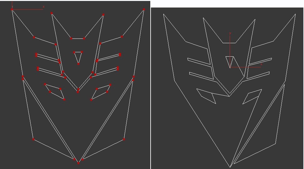 3ds max 样条线 转换 多边形 线条会扭曲