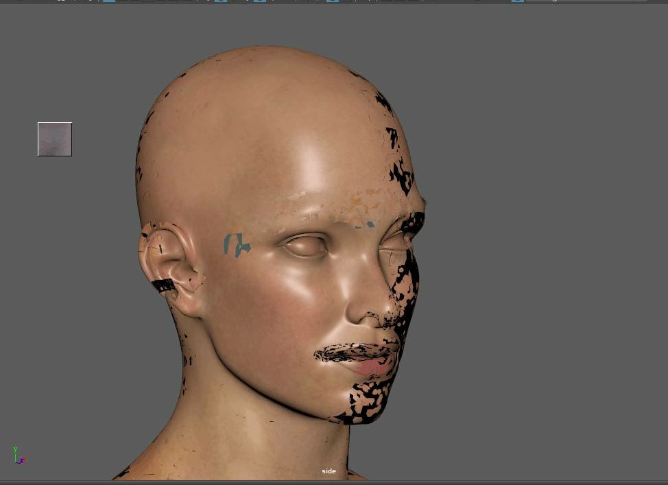 maya模型变成这样了怎么办