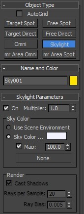 3Ds Max 2012 mental ray 天光无法开启阴影-3D溜溜网