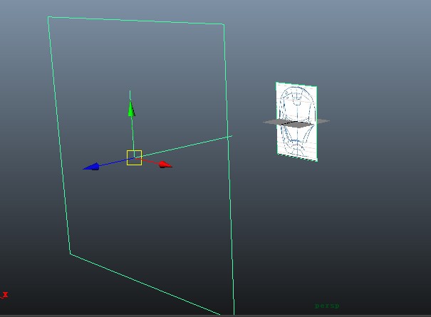 maya2012导入图片后如何移动图片?