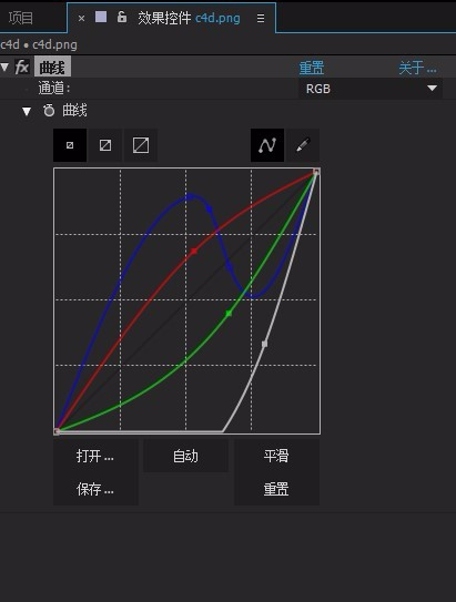 aecc2015曲线命令我有5条线可以调整为什么有的只有一条线可以调整求