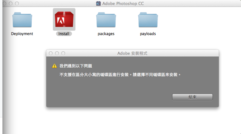 在安装破解版Photoshop的过程中遇到了问题，求解