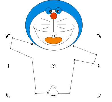 cdr9.0怎样封闭图形?