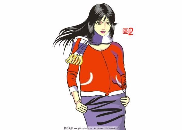 PS如何把人物p上大肚腩？