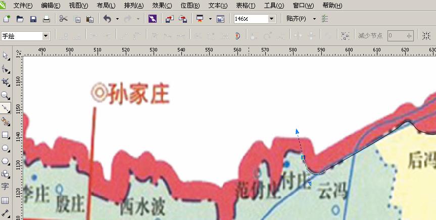 CorelDraw的钢笔和贝塞尔曲线的属性栏怎么都成灰色了？