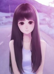 怎么画出这样的头发用pAInter~~用什么画笔，怎么个步骤~？