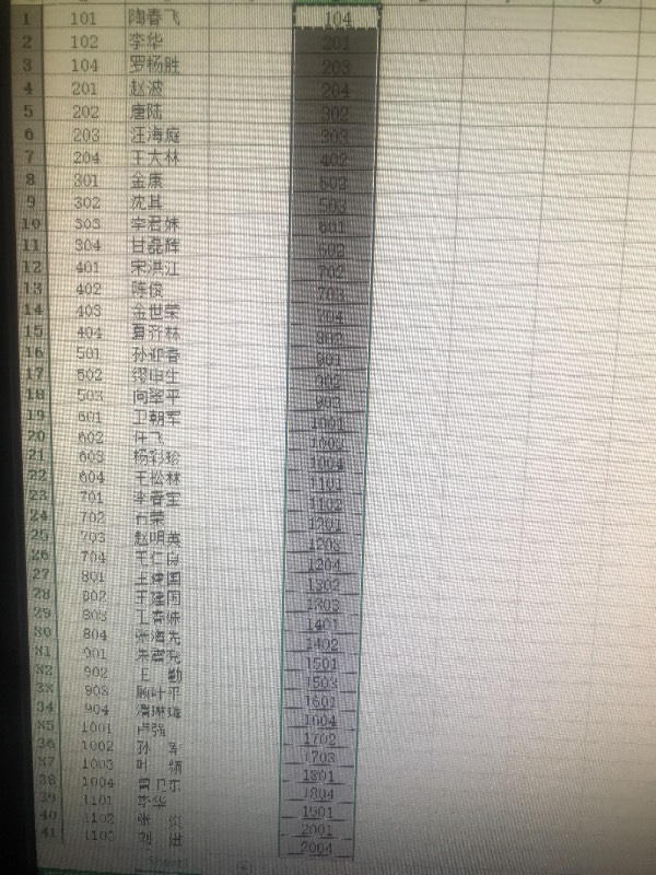 如何在Excel表格中查找姓名？