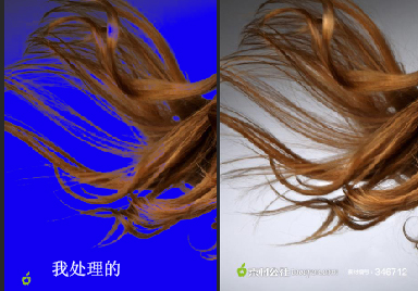 用PS 抠头发 头发边缘怎么处理啊？