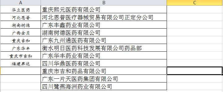 Excel包含部分字符匹配结果？