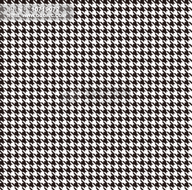 如何用ps做千鸟格的图案说的详细点