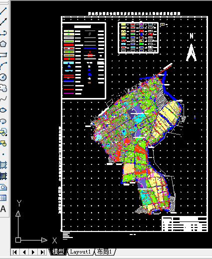 为什么CAD里模型视图有图，切换到布局视图里就没有了，布局视图里的图框也不能缩小放大？