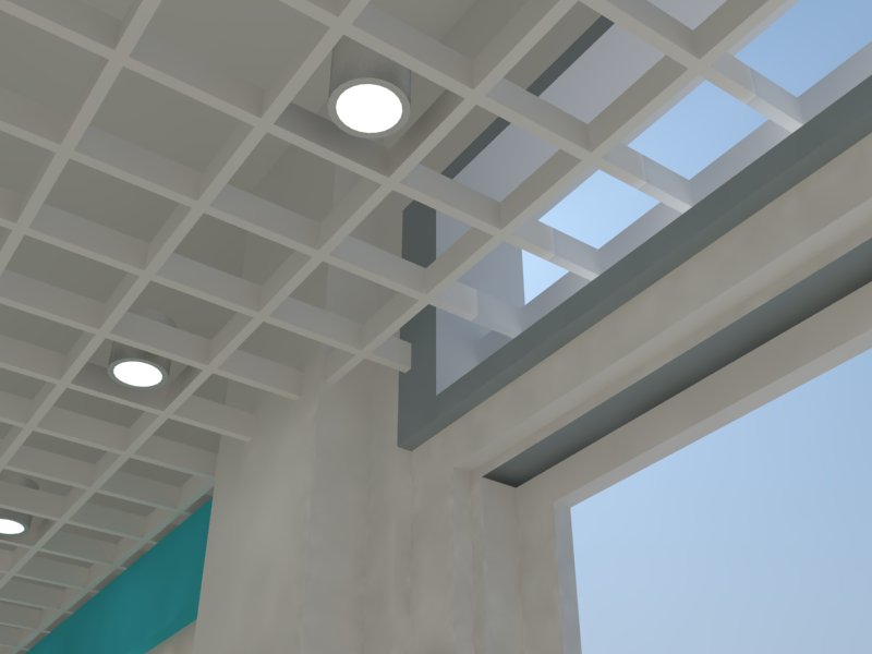 v-ray For SketchUp 草图大师 渲染墙壁有黑斑