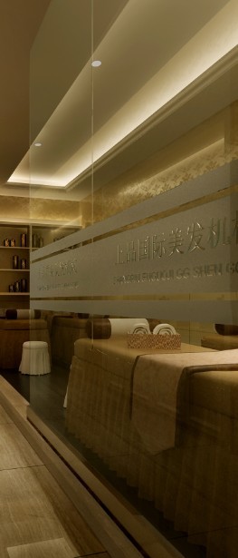 请问有人知道玻璃上面这一圈磨砂腰带还带字的用3dmax怎么做啊?
