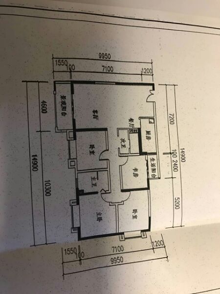 请教客餐厅布置？