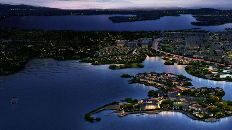 梧桐湖旅游城景观概念规划方案