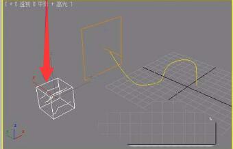3dmax空间扭曲如何制作出路径跟随效果?