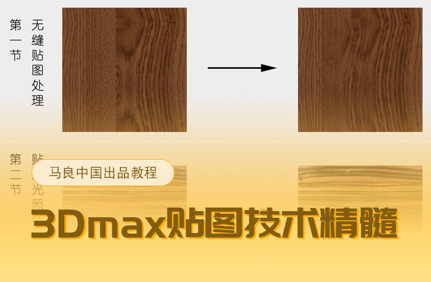 3DMax贴图技术全面讲解教程--马良出品