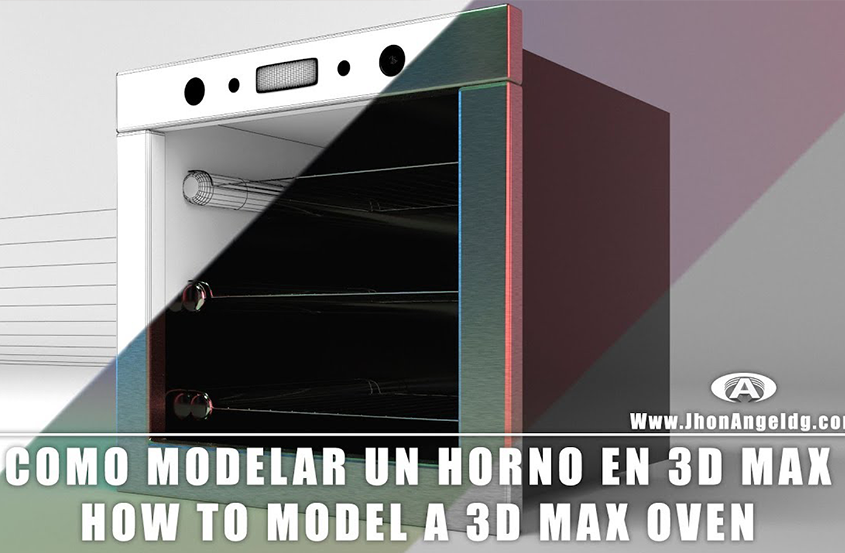 3DMAX烤箱建模教程