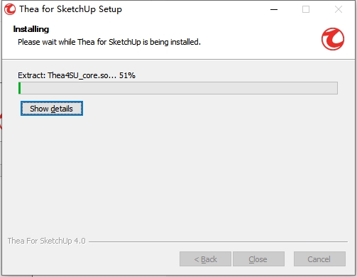 Thea For SketchUp安装教程步骤
