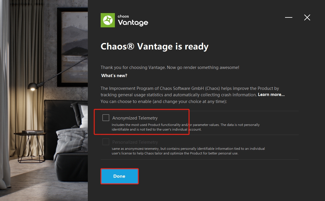 chaos vantage安装教程步骤