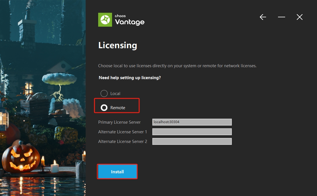 chaos vantage安装教程步骤